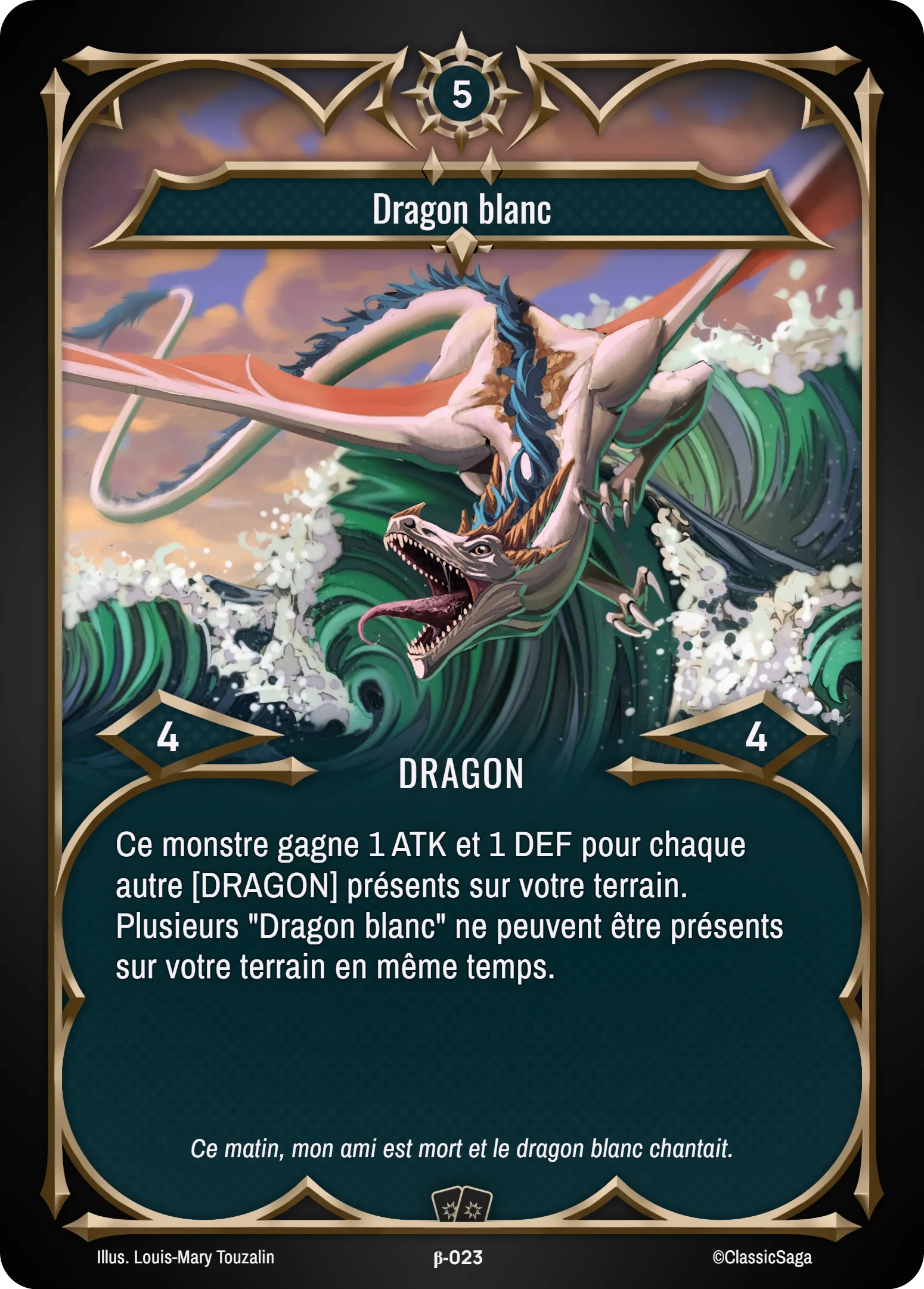 Dragon blanc
