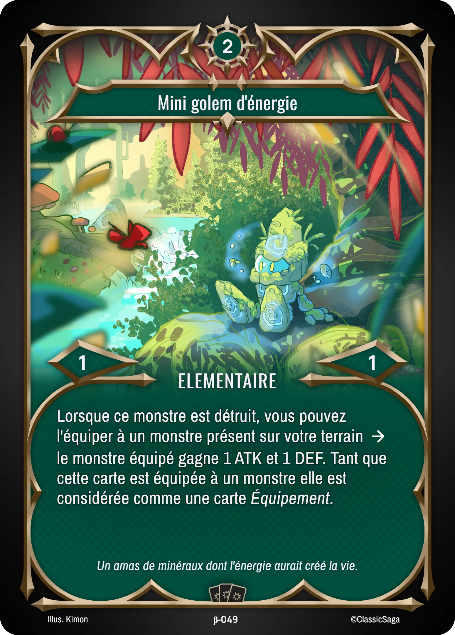 Mini golem d'énergie