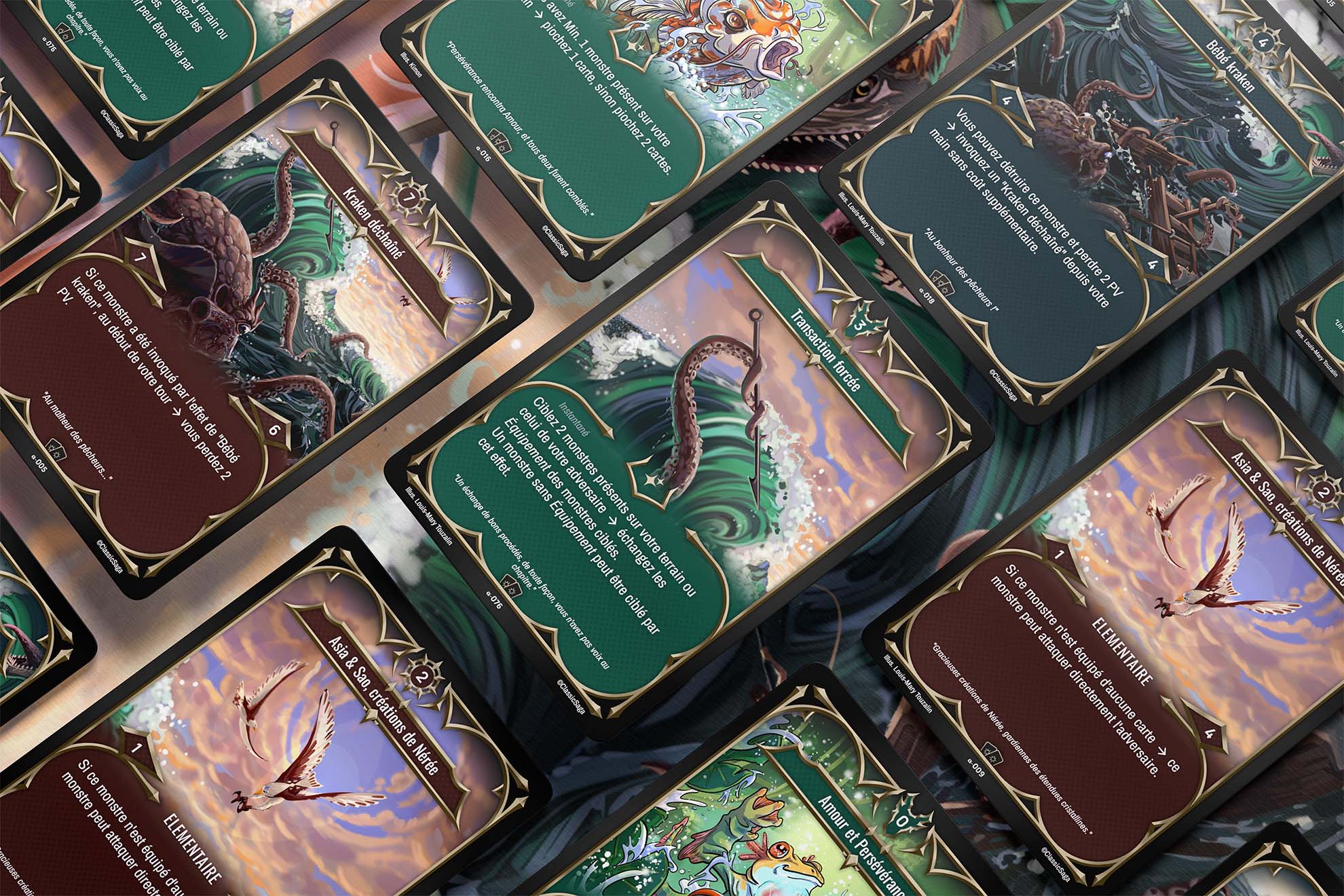 Collection de cartes Venture